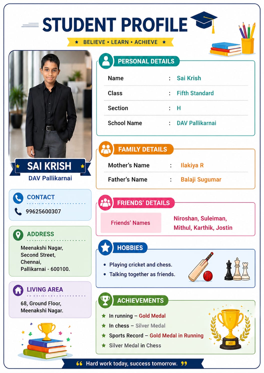 Sai Krish Profile